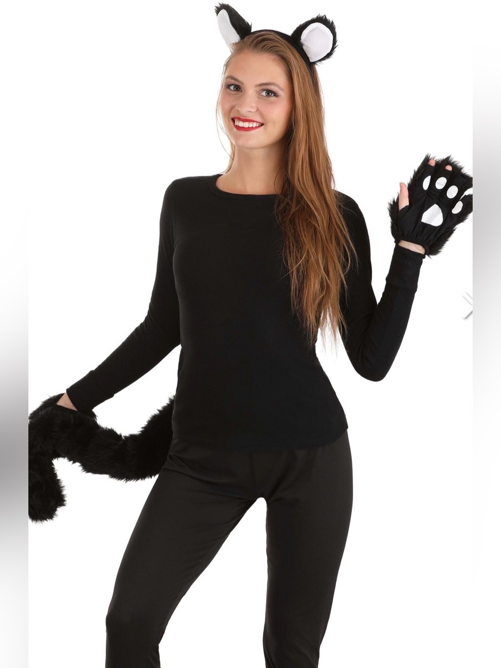NWT Halloween Costumes Deluxe black cat kit
